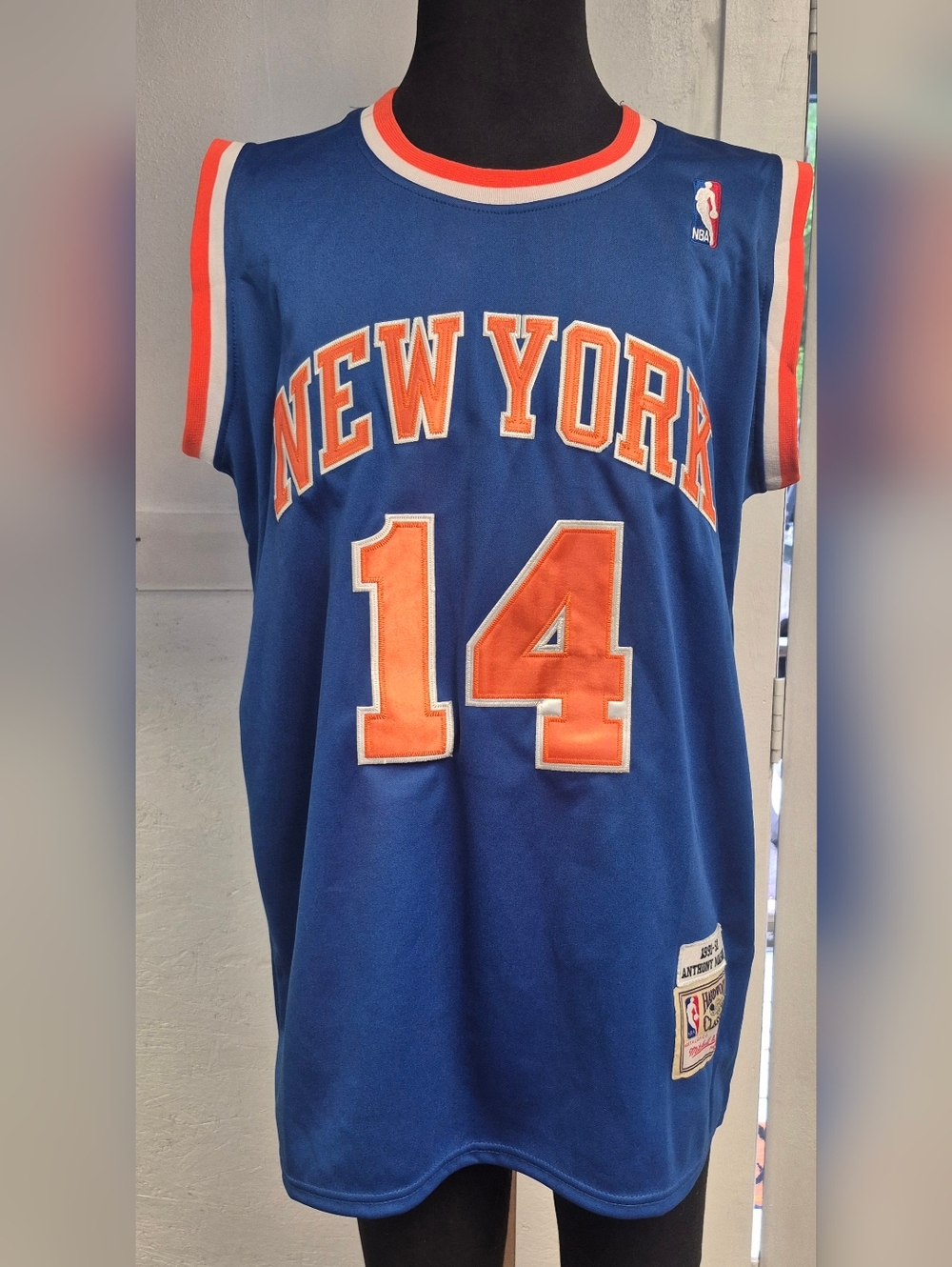 Mitchell & Ness ANTHONY MASON New York Knicks 1991-1992 #14 Jersey Size 50